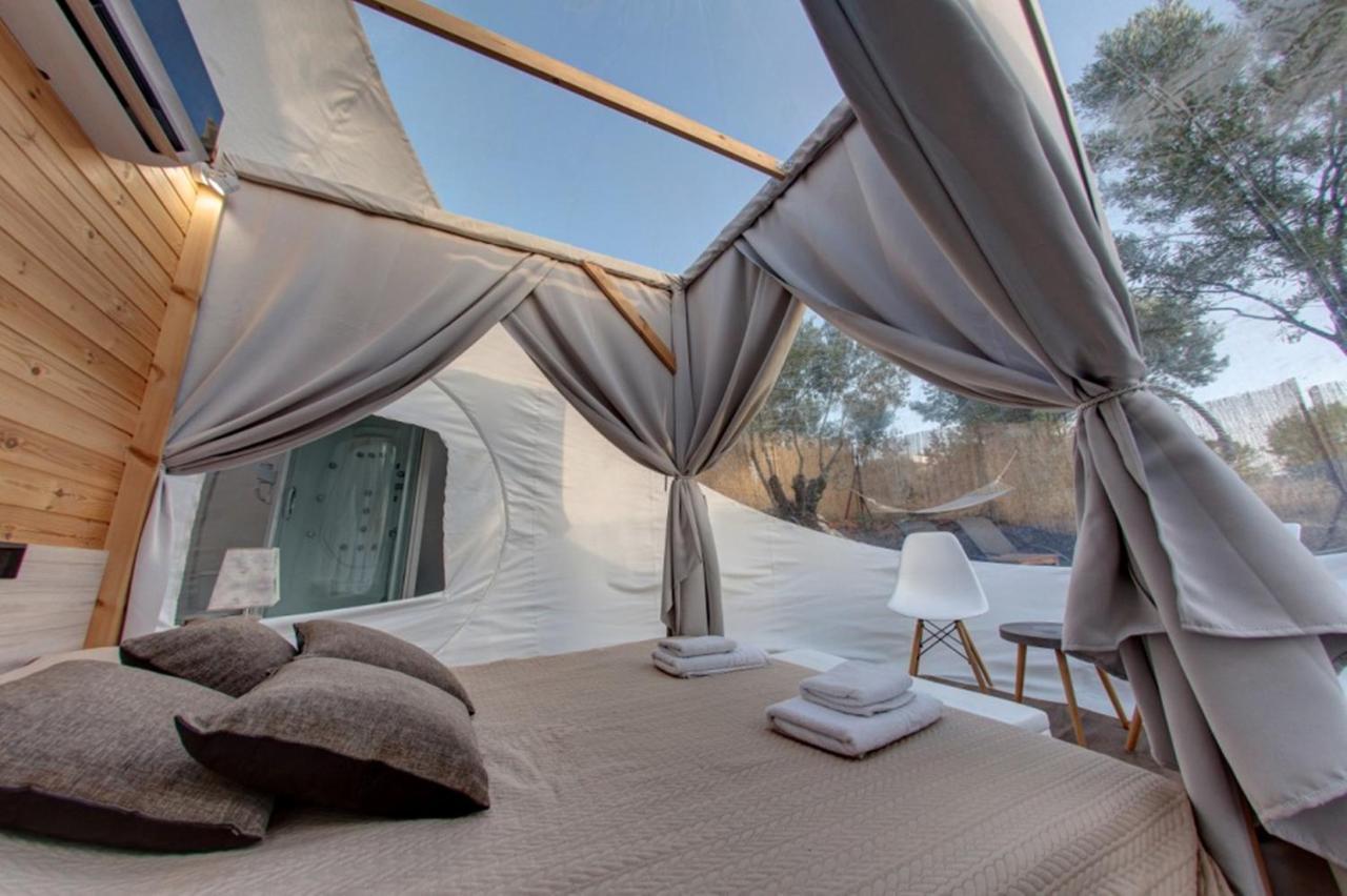 Bubble Tent 호텔 네아 모우다니아 외부 사진