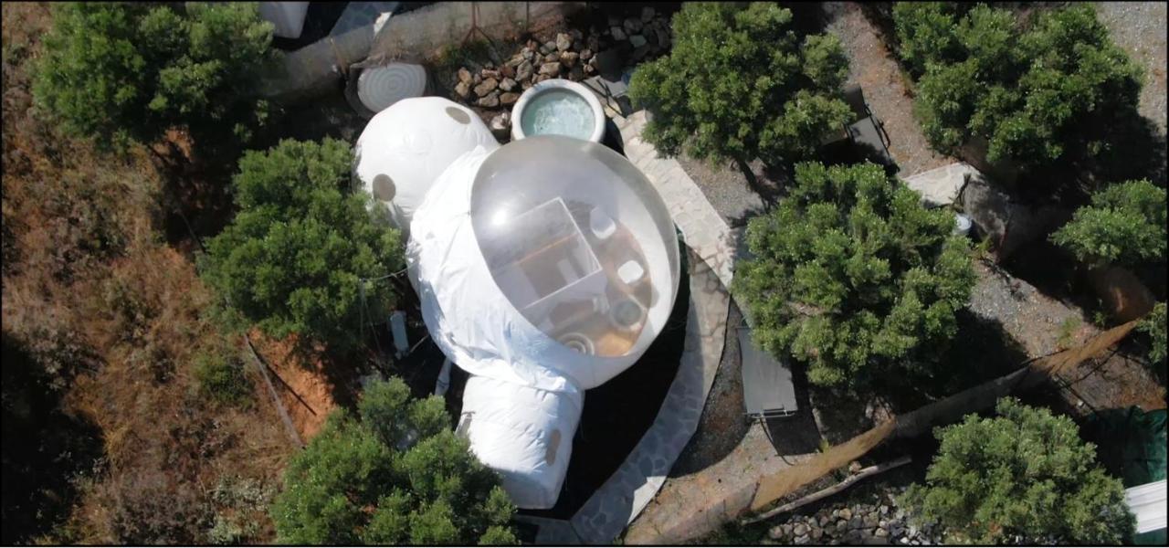 Bubble Tent 호텔 네아 모우다니아 외부 사진